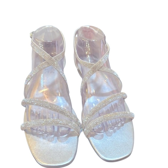 Naturalizer Sicily Sandals | Size 8W | Silver | NIB - Picture 8 of 12